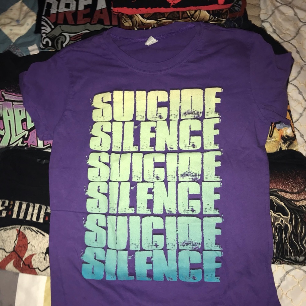 Rare Suicide Silence Band Shirt